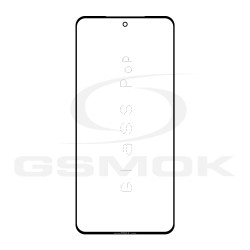 LENS REALME GT 7 BLACK WITH OCA G+OCA PRO