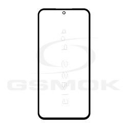 LENS SAMSUNG A366 A566 GALAXY A36 A56 5G BLACK WITH OCA G + OCA PRO