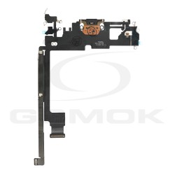 FLEX IPHONE 12 PRO MAX WITH CHARGE CONNECTOR AND MICROPHONE BLACK [RMORE PREMIUM]