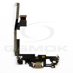 FLEX IPHONE 12 PRO MAX WITH CHARGE CONNECTOR GOLD [RMORE]