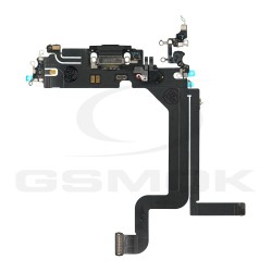 FLEX IPHONE 14 PRO MAX WITH CHARGE CONNECTOR BLACK [RMORE PREMIUM]