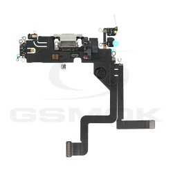 FLEX IPHONE 14 PRO WITH CHARGE CONNECTOR SILVER [RMORE PREMIUM]