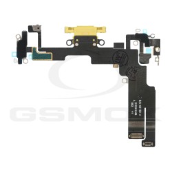 FLEX IPHONE 14 WITH CHARGE CONNECTOR YELLOW [RMORE PREMIUM]