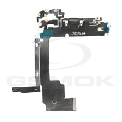 FLEX IPHONE 15 PRO MAX WITH CHARGE CONNECTOR BLACK