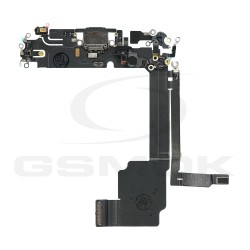 FLEX IPHONE 15 PRO MAX WITH CHARGE CONNECTOR BLACK [RMORE PREMIUM]