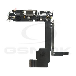 FLEX IPHONE 15 PRO MAX WITH CHARGE CONNECTOR NATURAL TITANIUM [RMORE PREMIUM]