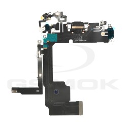FLEX IPHONE 15 PRO WITH CHARGE CONNECTOR BLACK