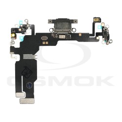 FLEX IPHONE 15 WITH CHARGE CONNECTOR BLACK