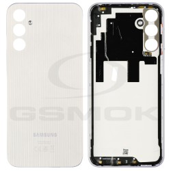 BACK BATTERY COVER HOUSING SAMSUNG A145 GALAXY A14 4G GH81-23537A SILVER ORIGINAL SERVICE PACK