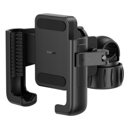 BIKE MOTORCYCLE SCOOTER HOLDER BASEUS GOTRIP DIAMETER 22-30MM BLACK