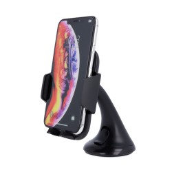 UNIVERSAL CAR HOLDER WITH SUCTION CUP MAXLIFE MXCH-01 BLACK