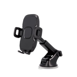UNIVERSAL CAR HOLDER WITH SUCTION CUP MAXLIFE MXCH-03 BLACK