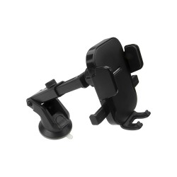 UNIVERSAL CAR HOLDER WITH SUCTION CUP MAXLIFE MXCH-07 BLACK