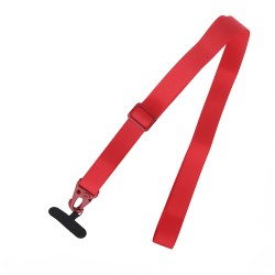 UNIVERSAL NECK STRAP FOR PHONES RED