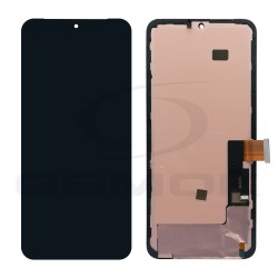 LCD Display GOOGLE PIXEL 8 BLACK WITHOUT FINGERPRINT FLEX ROUND CAMERA HOLE [OLED]