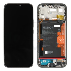 LCD Display HUAWEI HONOR 400 LITE 5G WITH FRAME AND BATTERY BLACK 0235ANSY ORIGINAL SERVICE PACK