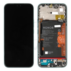 LCD Display HUAWEI HONOR 400 LITE 5G WITH FRAME AND BATTERY GREEN 0235ANTB ORIGINAL SERVICE PACK