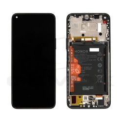 LCD Display HUAWEI HONOR 50 LITE WITH FRAME AND BATTERY BLACK 02354FMV H02354FMV ORIGINAL SERVICE PACK