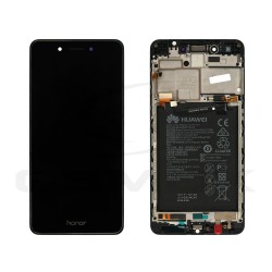 LCD Display HUAWEI HONOR 6C WITH FRAME AND BATTERY GREY 02351FUV ORIGINAL SERVICE PACK
