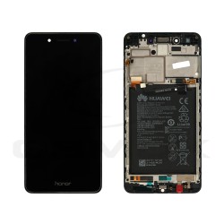 LCD Display HUAWEI HONOR 6C WITH FRAME AND BATTERY GREY 02351FUV ORIGINAL SERVICE PACK LCD Display HUAWEI HONOR 6C WITH FRAME AND BATTERY GREY 02351FUV ORIGINAL SERVICE PACK