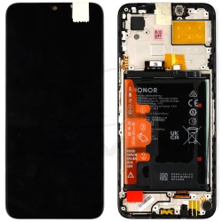 LCD Display HUAWEI HONOR 70 LITE WITH FRAME AND BATTERY BLACK 0235AFJJ ORIGINAL SERVICE PACK