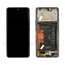 LCD Display HUAWEI HONOR X50 BLACK WITH FRAME AND BATTERY 0235AGJG ORIGINAL SERVICE PACK