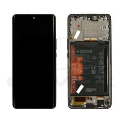 LCD Display HUAWEI HONOR X50 BLACK WITH FRAME AND BATTERY 0235AGJG ORIGINAL SERVICE PACK