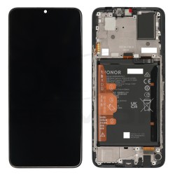 LCD Display HUAWEI HONOR X7 BLACK WITH FRAME AND BATTERY 0235ACBE H0235ACBE ORIGINAL SERVICE PACK