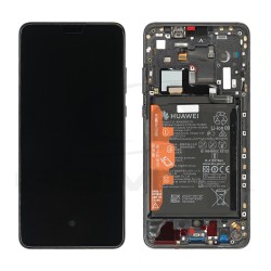 LCD Display HUAWEI MATE 30 WITH FRAME AND BATTERY SPACE BLACK 02353DVD 02354HPC ORIGINAL SERVICE PACK LCD Display HUAWEI MATE 30 WITH FRAME AND BATTERY SPACE BLACK 02353DVD 02354HPC ORIGINAL SERVICE PACK