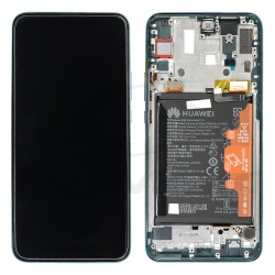 LCD Display HUAWEI P SMART Z WITH FRAME AND BATTERY GREEN 02352RXT ORIGINAL SERVICE PACK LCD Display HUAWEI P SMART Z WITH FRAME AND BATTERY GREEN 02352RXT ORIGINAL SERVICE PACK