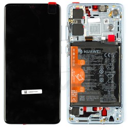 LCD Display HUAWEI P30 NEW VERSION WITH FRAME AND BATTERY BREATHING CRYSTAL 02354HMF 02352NLP 02354KUB ORIGINAL SERVICE PACK