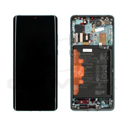 LCD Display HUAWEI P30 PRO WITH FRAME AND BATTERY BLUE 02354NAM 02355MUQ 02352PGE 02354NAP 02355MUM 02355UNA 02354NAJ 02355UND ORIGINAL SERVICE PACK