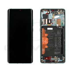 LCD Display HUAWEI P30 PRO WITH FRAME AND BATTERY BLUE 02354NAM 02355MUQ 02352PGE 02354NAP 02355MUM 02355UNA 02354NAJ 02355UND ORIGINAL SERVICE PACK