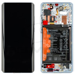 LCD Display HUAWEI P30 PRO WITH FRAME AND BATTERY BREATHING CRYSTAL 02353FUT ORIGINAL REFURBISHED SERVICE PACK