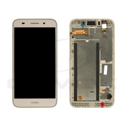 LCD Display HUAWEI Y3 2017 WITH FRAME GOLD 97070RBK ORIGINAL SERVICE PACK LCD Display HUAWEI Y3 2017 WITH FRAME GOLD 97070RBK ORIGINAL SERVICE PACK