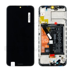 LCD Display HUAWEI Y6S WITH FRAME AND BATTERY BLACK 02353JJW 02353JJV ORIGINAL SERVICE PACK