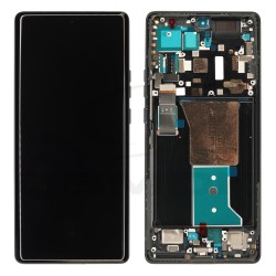 LCD Display MOTOROLA EDGE 40 PRO WITH FRAME BLACK 5D68C21986 5D68C22010 ORIGINAL SERVICE PACK