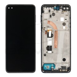 LCD Display MOTOROLA MOTO G 5G PLUS WITH FRAME AZURY BLUE 5D68C17495 5D68C17494 ORIGINAL SERVICE PACK