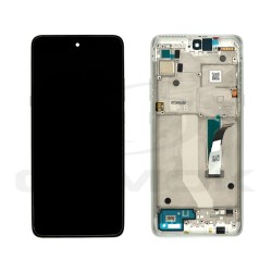 LCD Display MOTOROLA MOTO G 5G XT2113 WITH FRAME SREBRNY 5D68C17617 5D68C17747 5D68C17617RR ORIGINAL SERVICE PACK