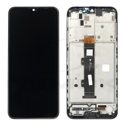 LCD Display MOTOROLA MOTO G20 WITH FRAME BLACK 5D68C18521 ORIGINAL SERVICE PACK