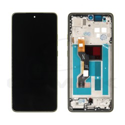 LCD Display MOTOROLA MOTO G86 5G WITH FRAME GOLD 5D68C30476 ORIGINAL SERIVICE PACK