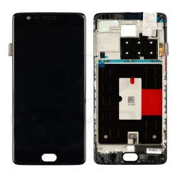 LCD Display ONEPLUS 3 CZARNY 2011100004 4900814 ORIGINAL SERVICE PACK 