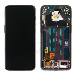 LCD Display ONEPLUS 6T PURPLE WITH FRAME 2011100042 ORIGINAL SERVICE PACK