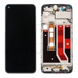 LCD Display OPPO A33 2020 BLACK WITH FRAME 4905105 ORG 