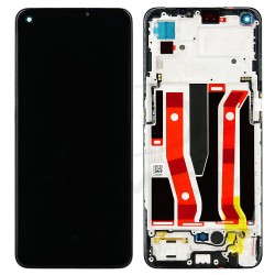 LCD Display OPPO A94 5G 4908719 4907425 4906421 BLACK WITH FRAME ORG SERVICE PACK