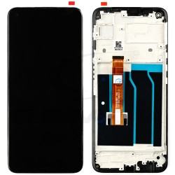 LCD Display REALME 6S BLACK WITH FRAME [RMORE]