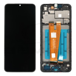 LCD Display SAMSUNG A045 GALAXY A04 BLACK WITH FRAME GH81-22731A ORIGINAL SERVICE PACK LCD Display SAMSUNG A045 GALAXY A04 BLACK WITH FRAME GH81-22731A ORIGINAL SERVICE PACK