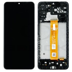 LCD Display SAMSUNG A047 GALAXY A04S BLACK WITH FRAME
