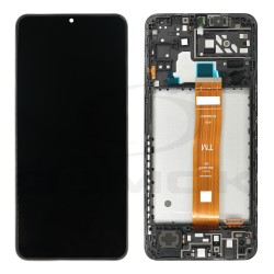 LCD Display SAMSUNG A047 GALAXY A04S BLACK WITH FRAME GH82-29806A GH82-29805A ORIGINAL SERVICE PACK