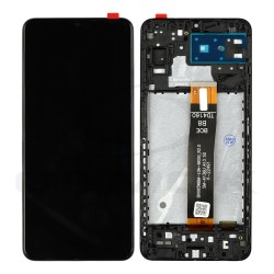 LCD Display SAMSUNG A136 GALAXY A13 5G BLACK WITH FRAME